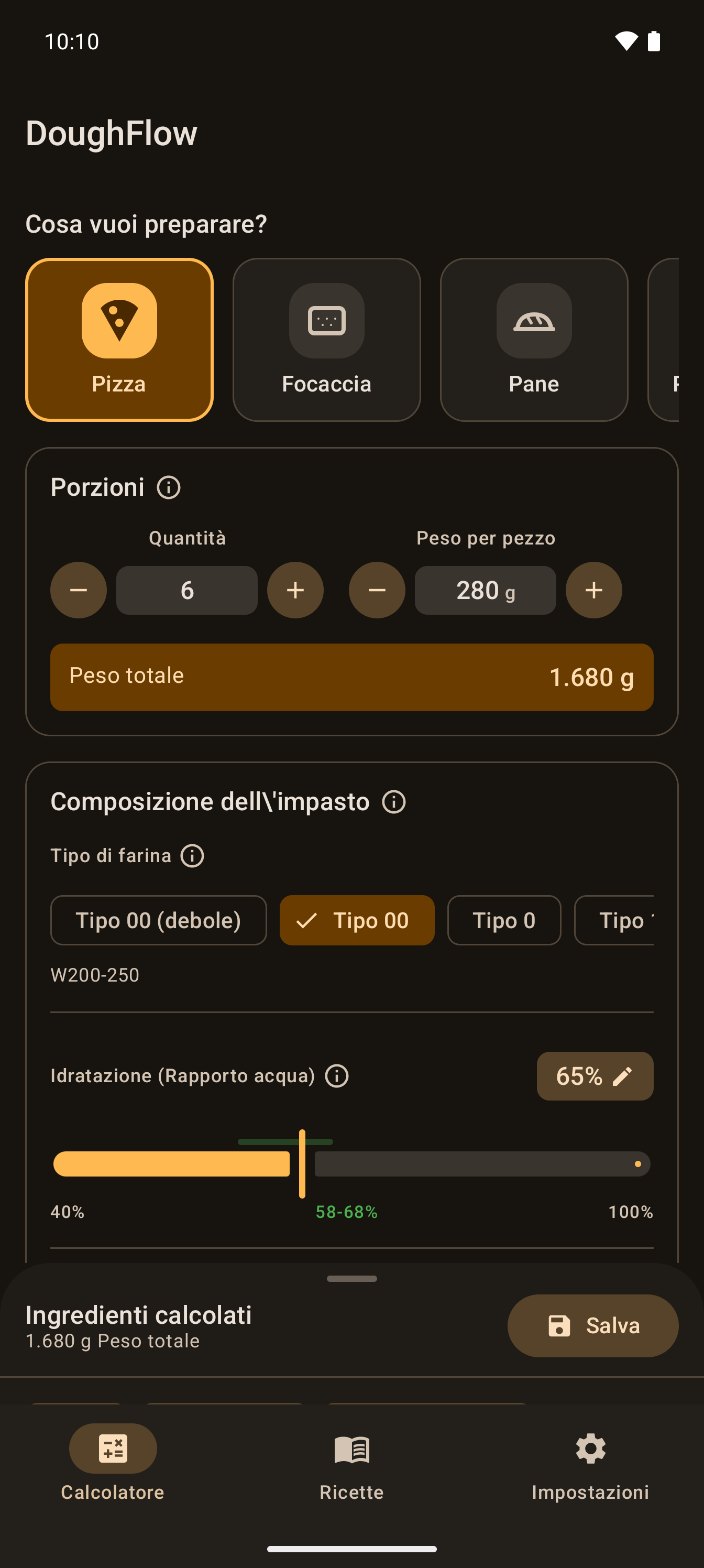 DoughFlow App Interface