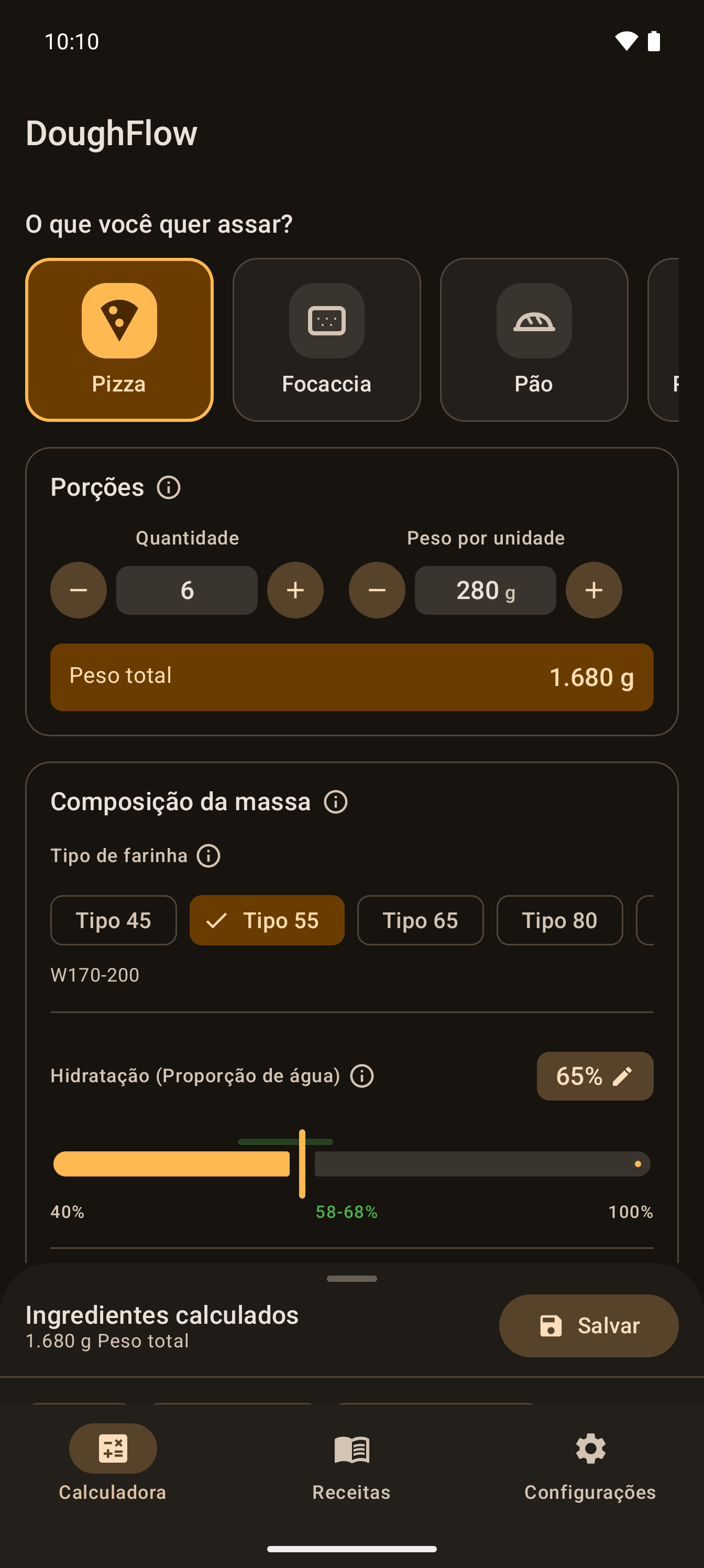 DoughFlow App Interface